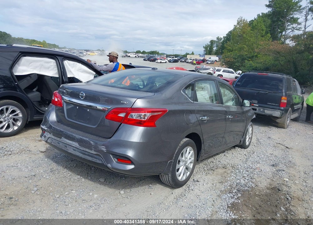 2019 NISSAN SENTRA SV VIN: 3N1AB7AP4KY243695