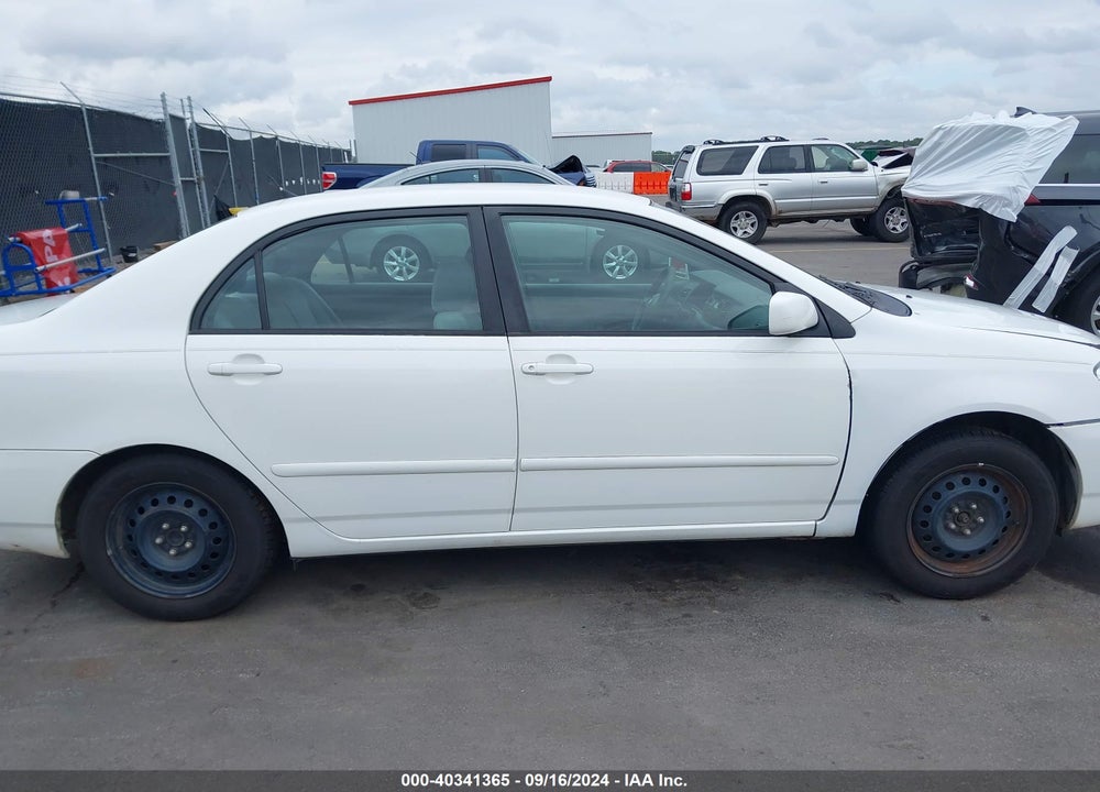 2006 TOYOTA COROLLA LE VIN: 2T1BR32E96C606291