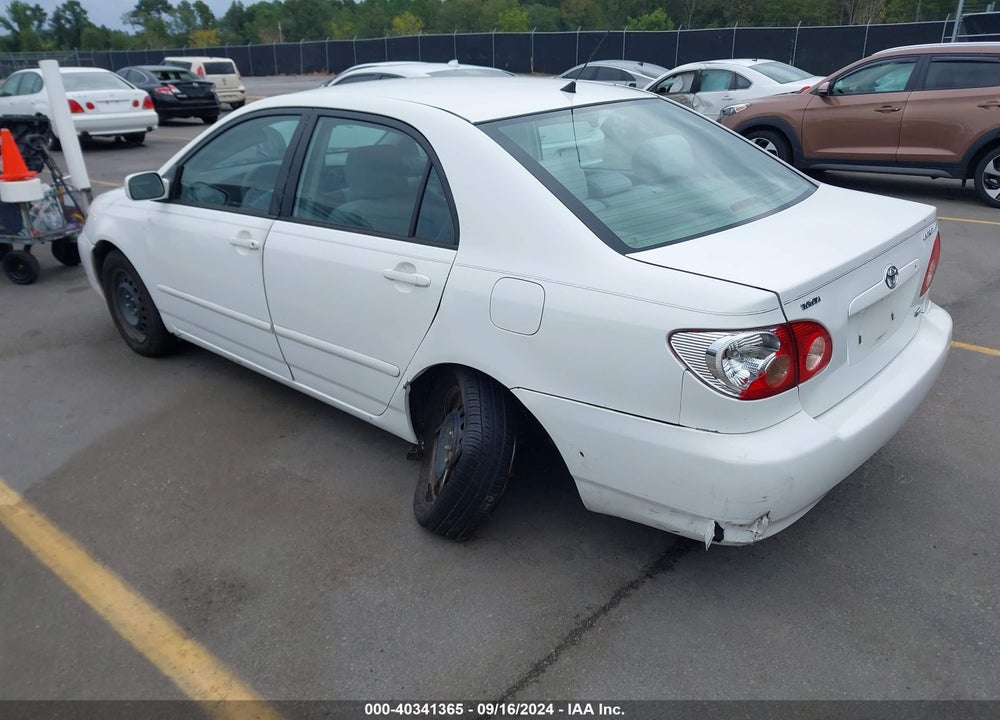 2006 TOYOTA COROLLA LE VIN: 2T1BR32E96C606291