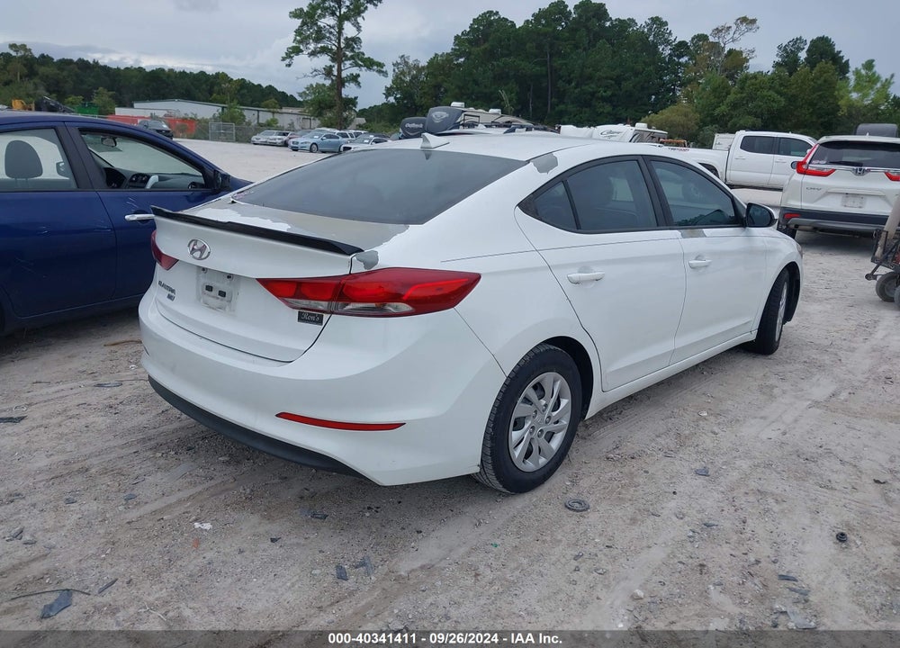 2017 HYUNDAI ELANTRA SE VIN: 5NPD74LF8HH037106