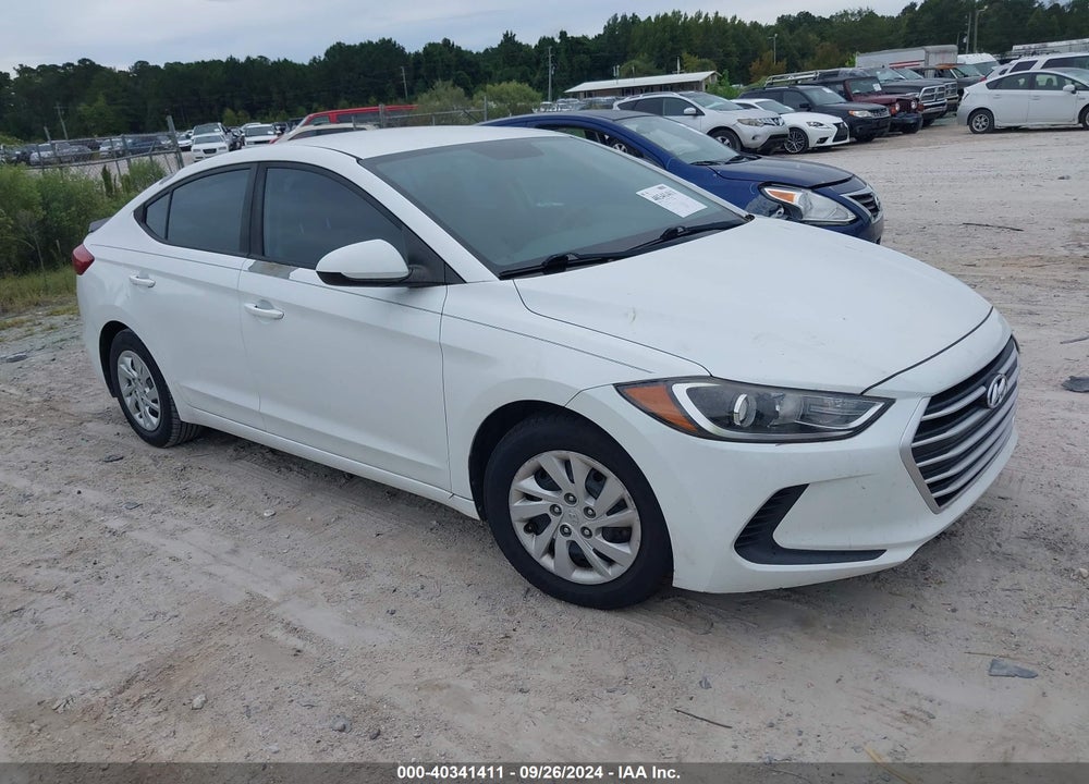 2017 HYUNDAI ELANTRA SE VIN: 5NPD74LF8HH037106