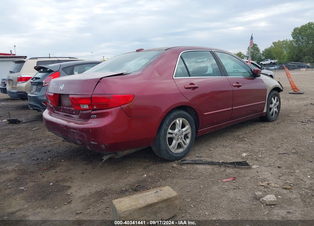 2005 HONDA ACCORD 3.0 EX VIN: 1HGCM66575A045236