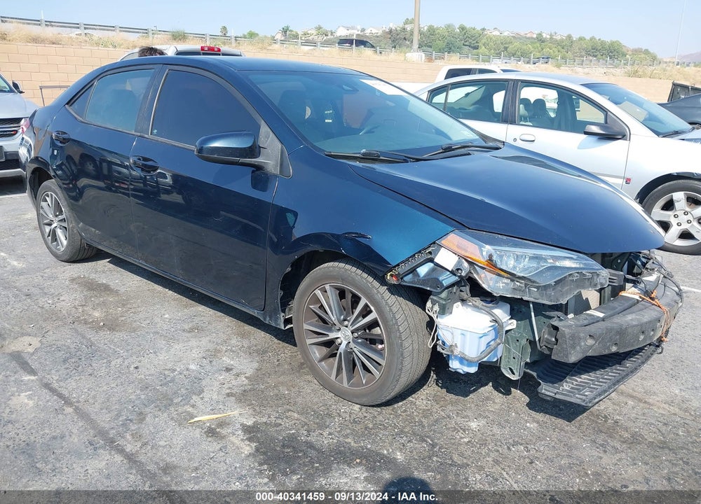 2018 TOYOTA COROLLA LE VIN: 2T1BURHE3JC967534