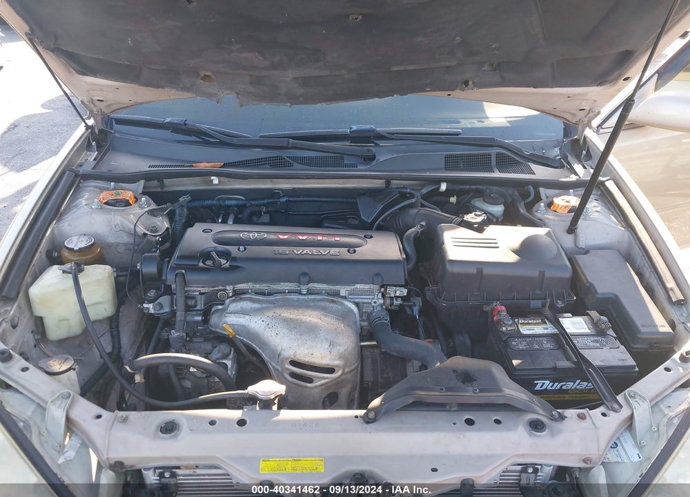 2002 TOYOTA CAMRY LE VIN: 4T1BE32K72U534551