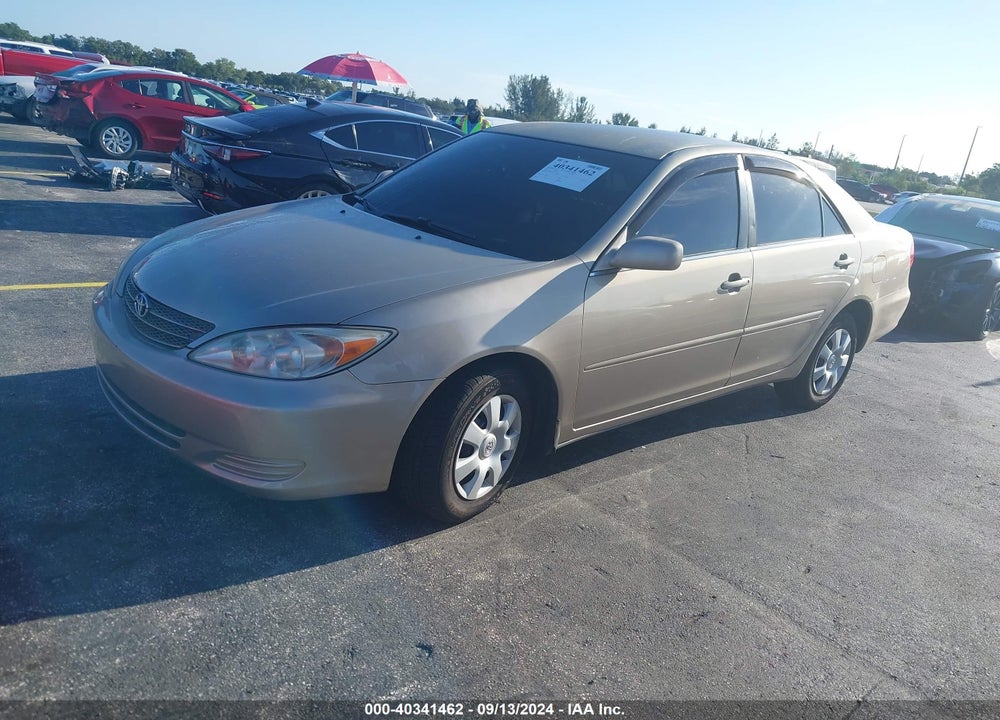 2002 TOYOTA CAMRY LE VIN: 4T1BE32K72U534551