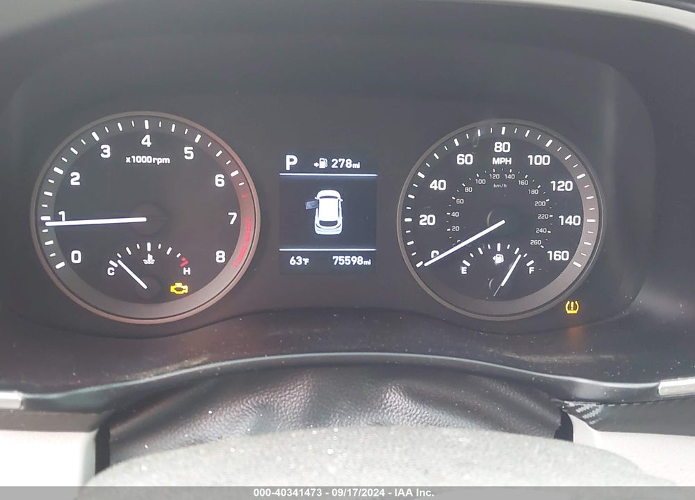 2019 HYUNDAI TUCSON SE VIN: KM8J2CA46KU865113