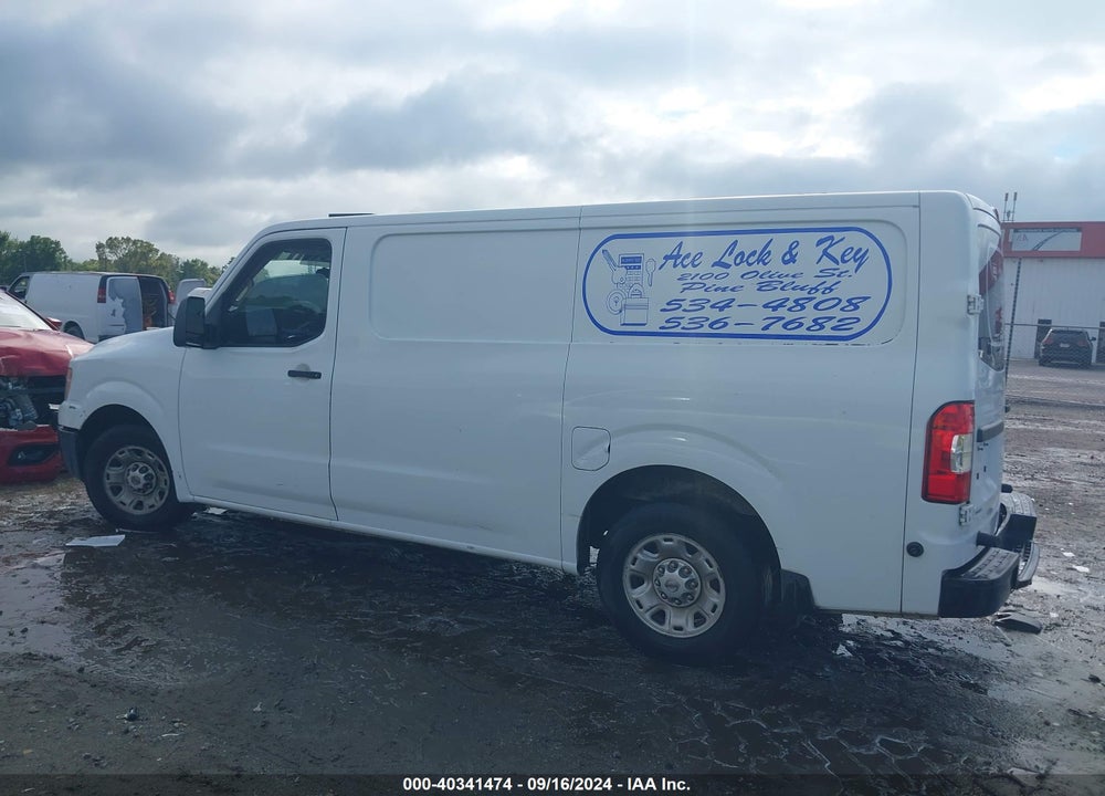 2013 NISSAN NV CARGO NV2500 HD S V6 VIN: 1N6BF0KY8DN111654