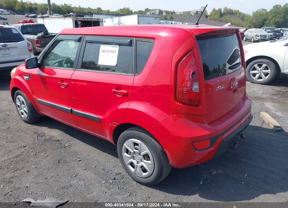 2013 KIA SOUL VIN: KNDJT2A5XD7525310
