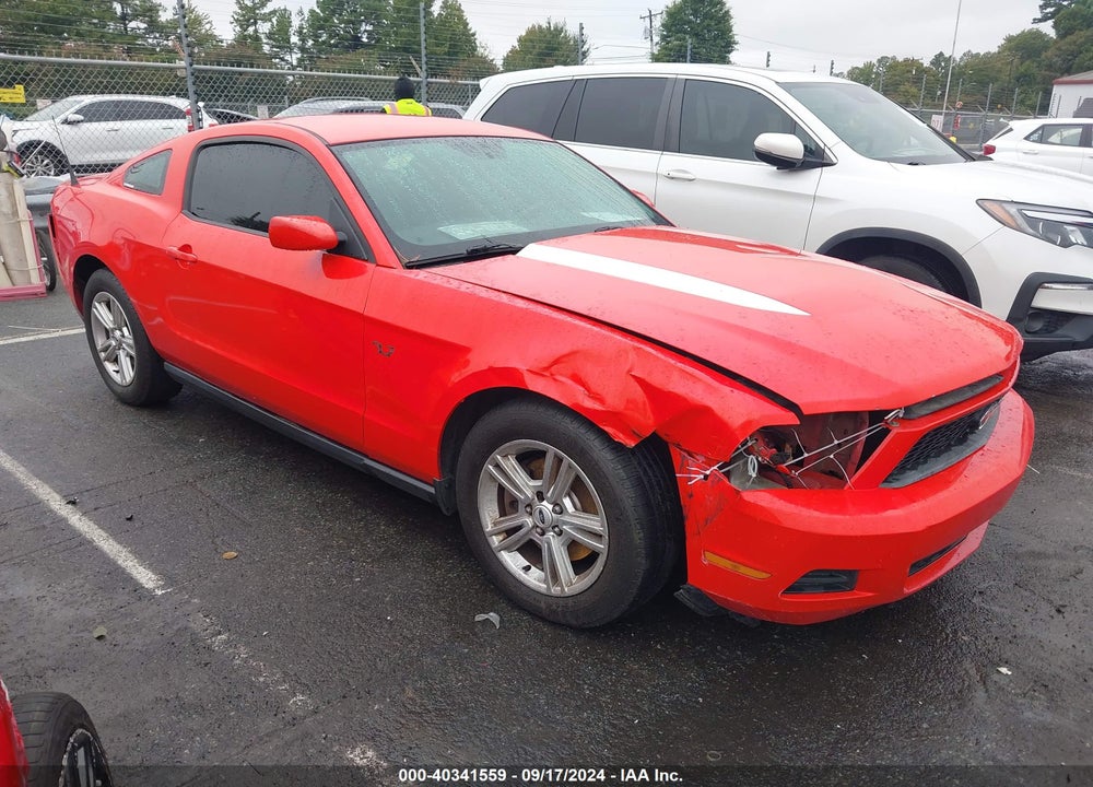 2012 FORD MUSTANG V6 VIN: 1ZVBP8AM3C5202839