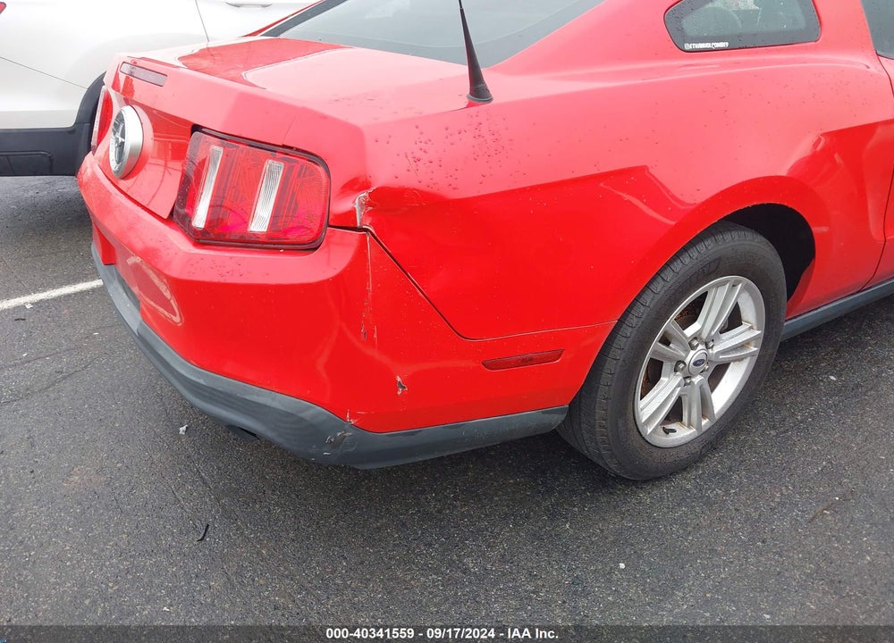 2012 FORD MUSTANG V6 VIN: 1ZVBP8AM3C5202839