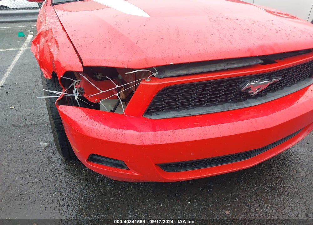 2012 FORD MUSTANG V6 VIN: 1ZVBP8AM3C5202839
