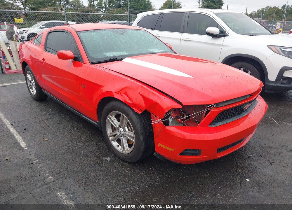 2012 FORD MUSTANG V6 VIN: 1ZVBP8AM3C5202839