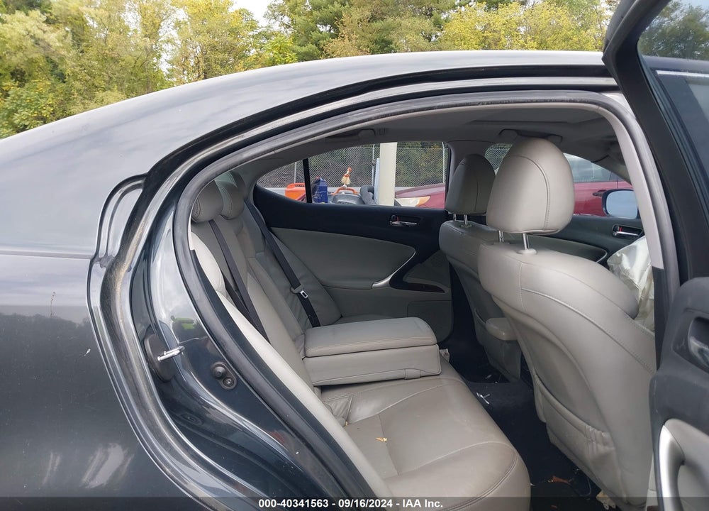 2008 LEXUS IS 250 VIN: JTHBK262085062762