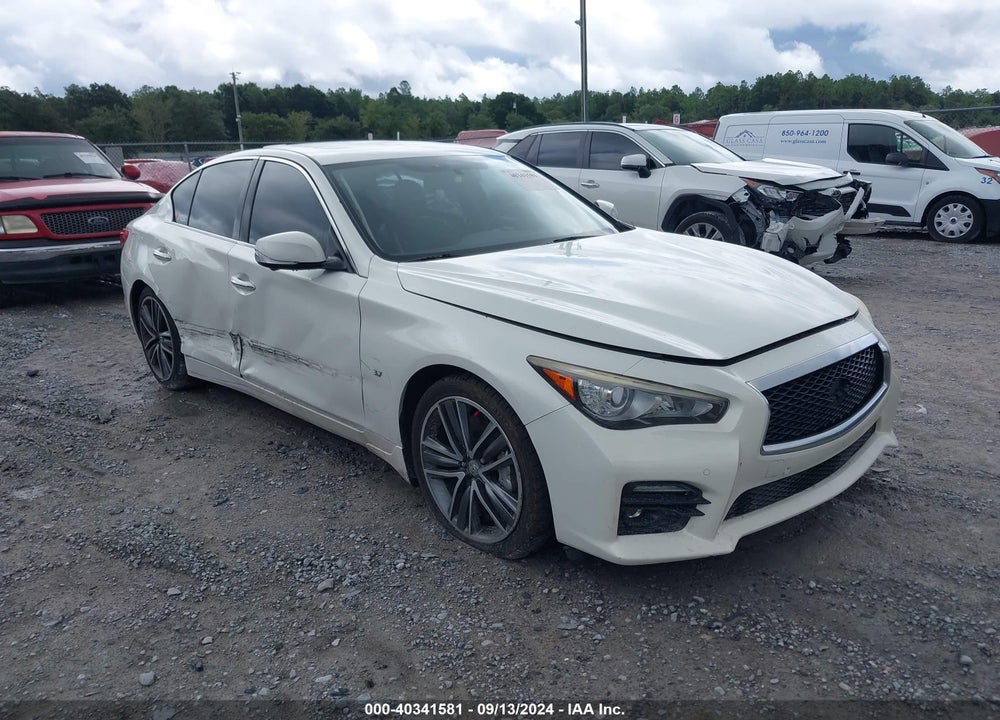 2014 INFINITI Q50 SPORT VIN: JN1BV7AP7EM689942
