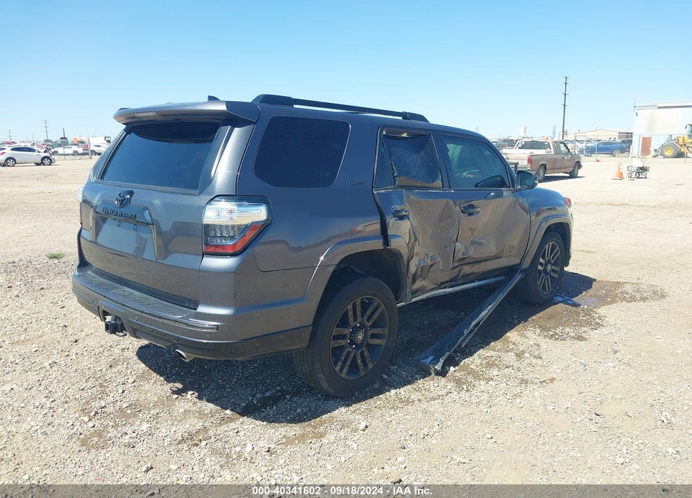 2021 TOYOTA 4RUNNER NIGHTSHADE SPECIAL EDITION VIN: JTEJU5JR3M5899394