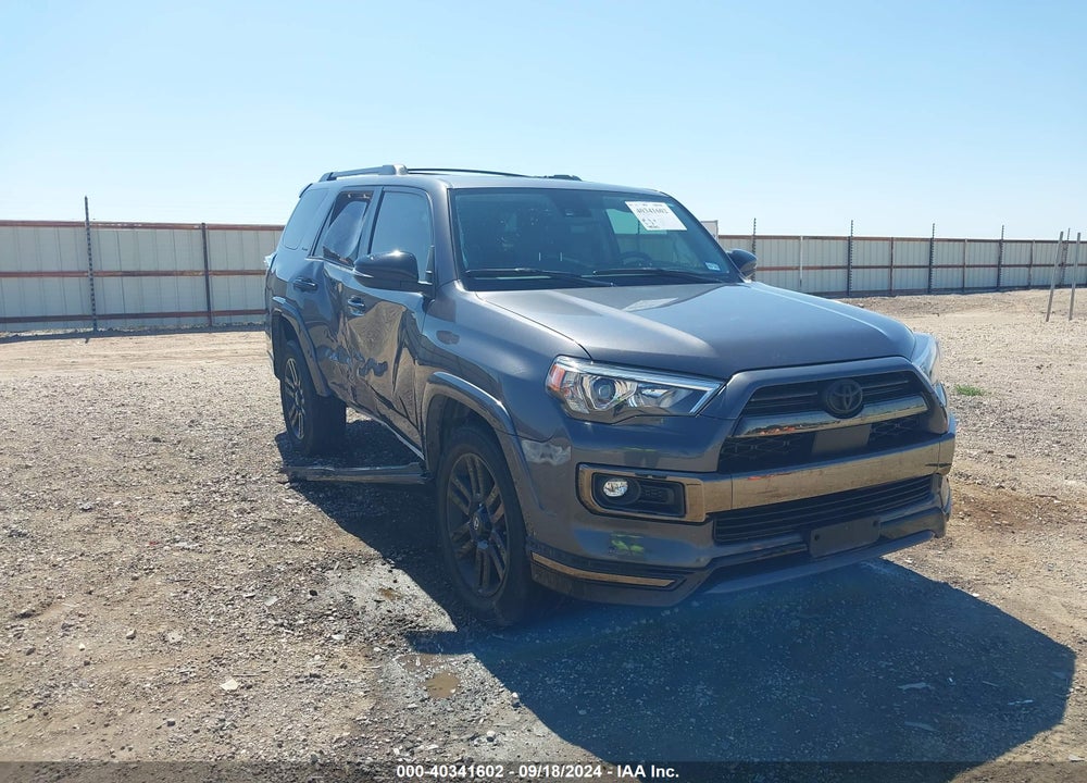 2021 TOYOTA 4RUNNER NIGHTSHADE SPECIAL EDITION VIN: JTEJU5JR3M5899394