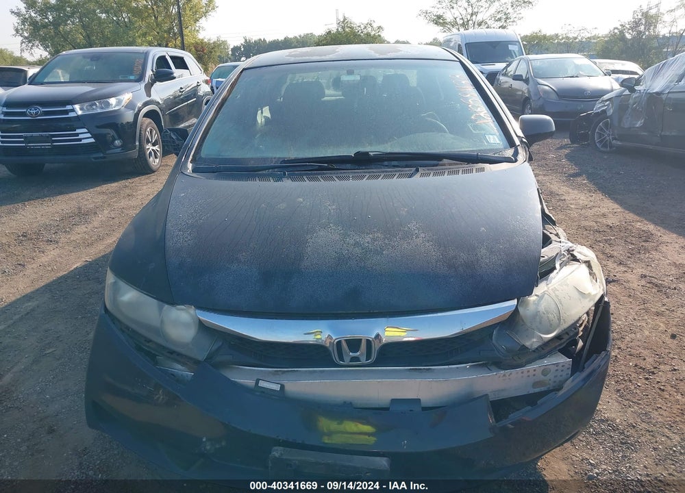 2011 HONDA CIVIC LX VIN: 2HGFA1F50BH521610