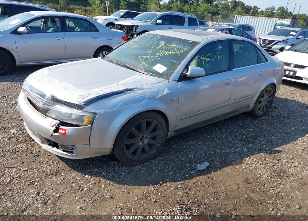 2005 AUDI A4 3.0/3.0 SPECIAL EDITION VIN: WAULT68E85A058945