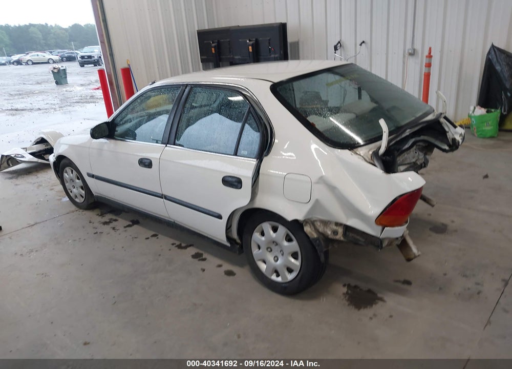 1998 HONDA CIVIC LX VIN: 2HGEJ6677WH611692