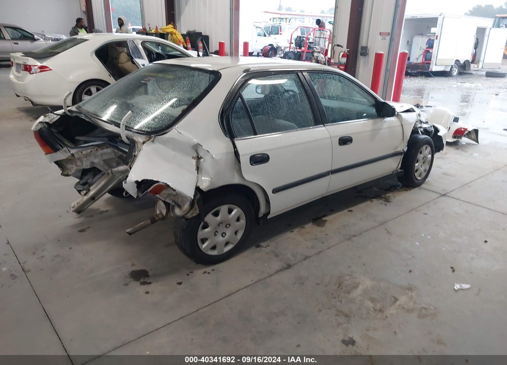 1998 HONDA CIVIC LX VIN: 2HGEJ6677WH611692