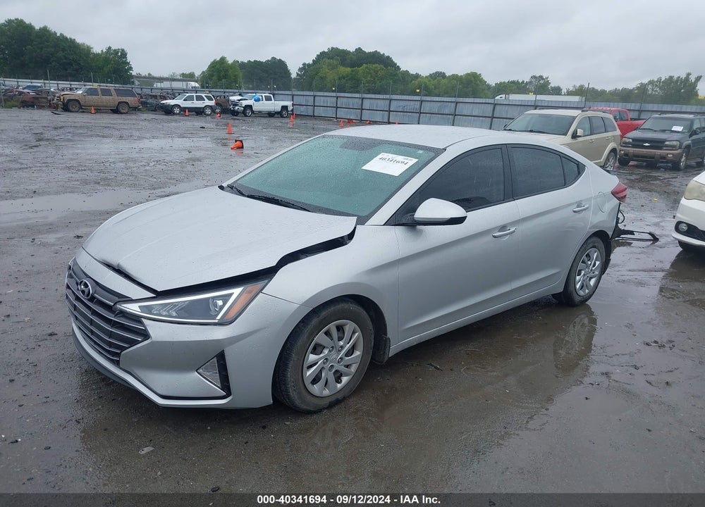 2019 HYUNDAI ELANTRA SE VIN: 5NPD74LF3KH453460