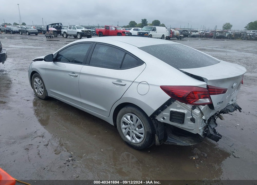 2019 HYUNDAI ELANTRA SE VIN: 5NPD74LF3KH453460