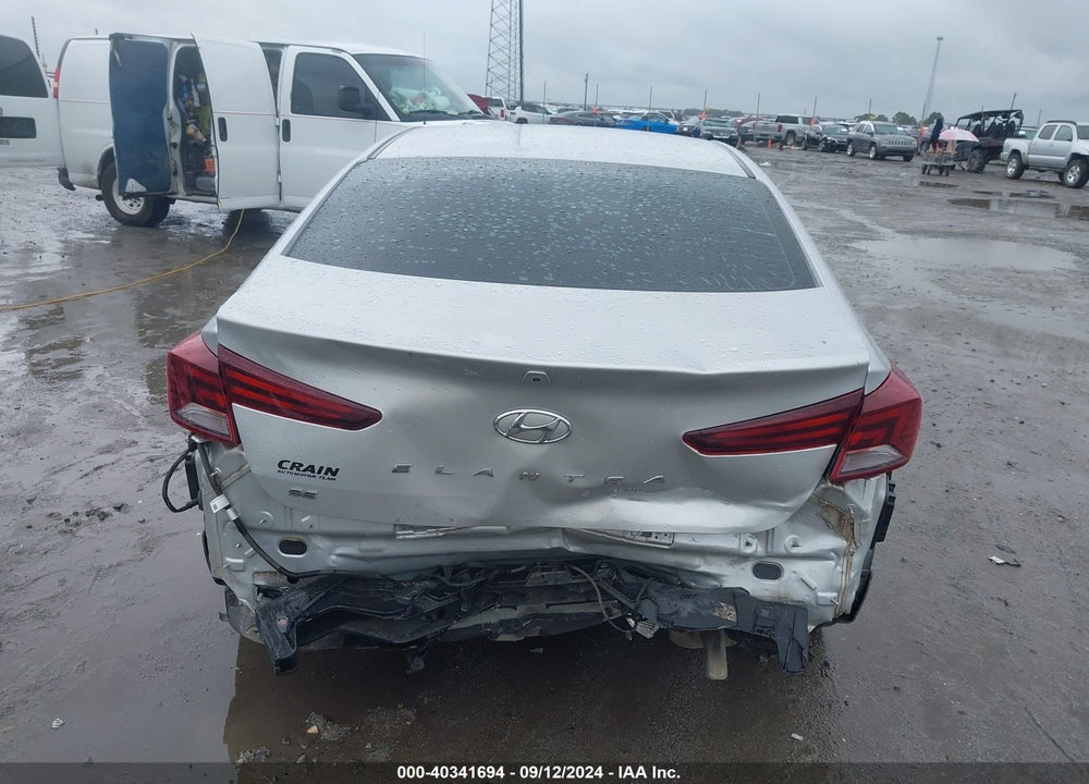 2019 HYUNDAI ELANTRA SE VIN: 5NPD74LF3KH453460