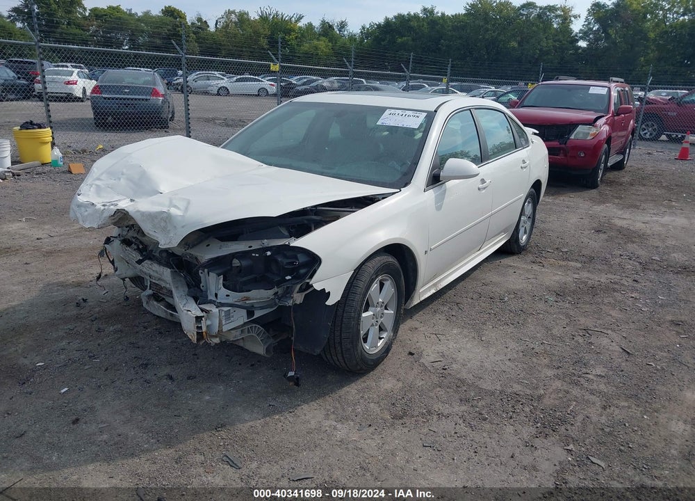 2009 CHEVROLET IMPALA LT VIN: 2G1WT57KX91135714