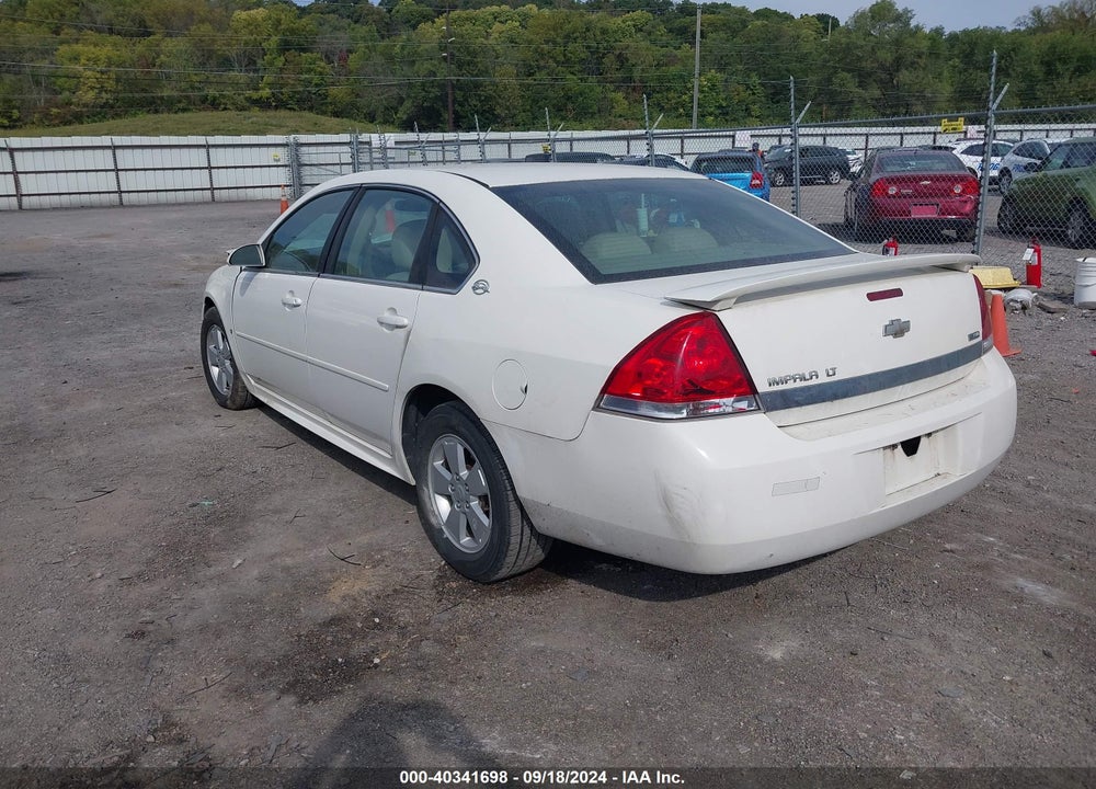 2009 CHEVROLET IMPALA LT VIN: 2G1WT57KX91135714