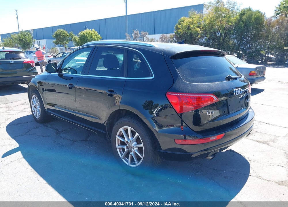 2012 AUDI Q5 2.0T PREMIUM VIN: WA1LFAFP8CA083594