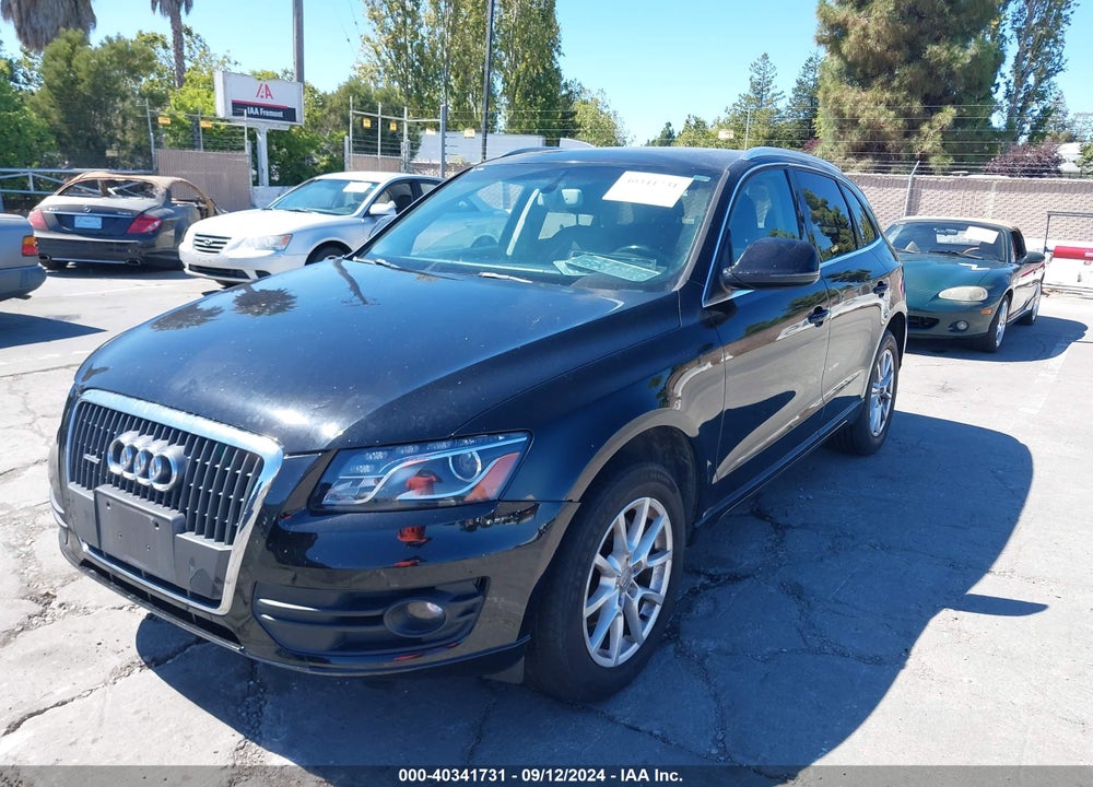 2012 AUDI Q5 2.0T PREMIUM VIN: WA1LFAFP8CA083594