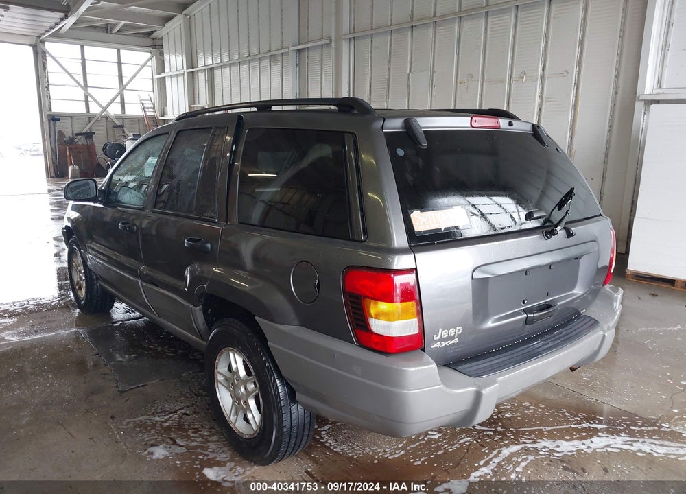2002 JEEP GRAND CHEROKEE LAREDO VIN: 1J8GW48SX2C225532