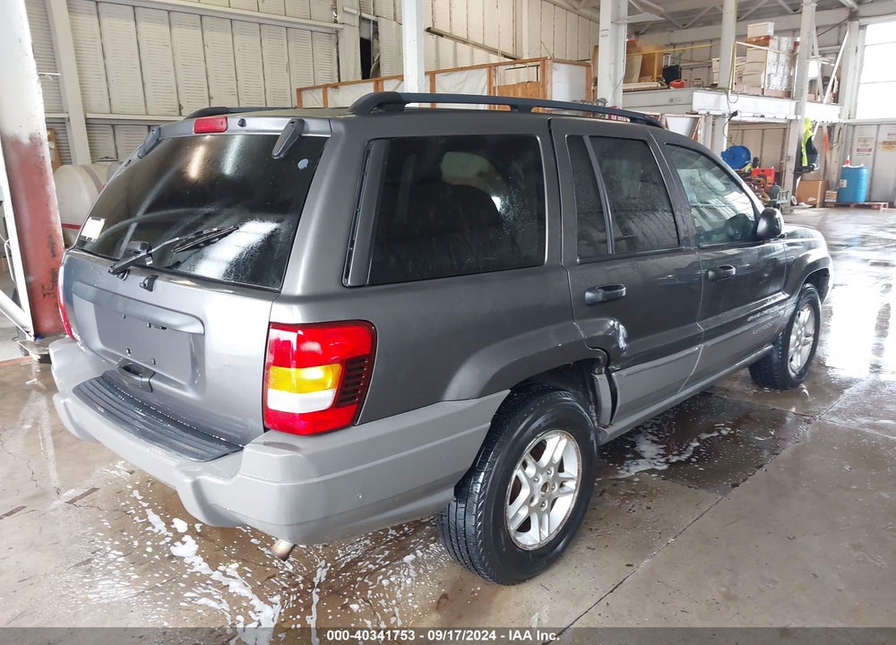 2002 JEEP GRAND CHEROKEE LAREDO VIN: 1J8GW48SX2C225532