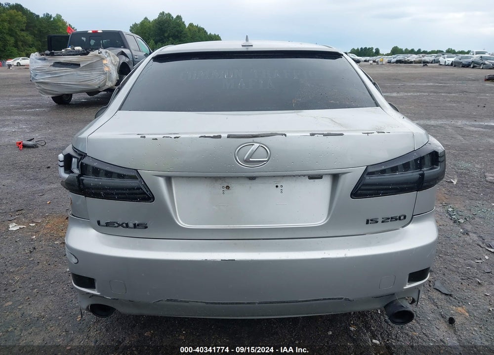 2008 LEXUS IS 250 VIN: JTHBK262582082538