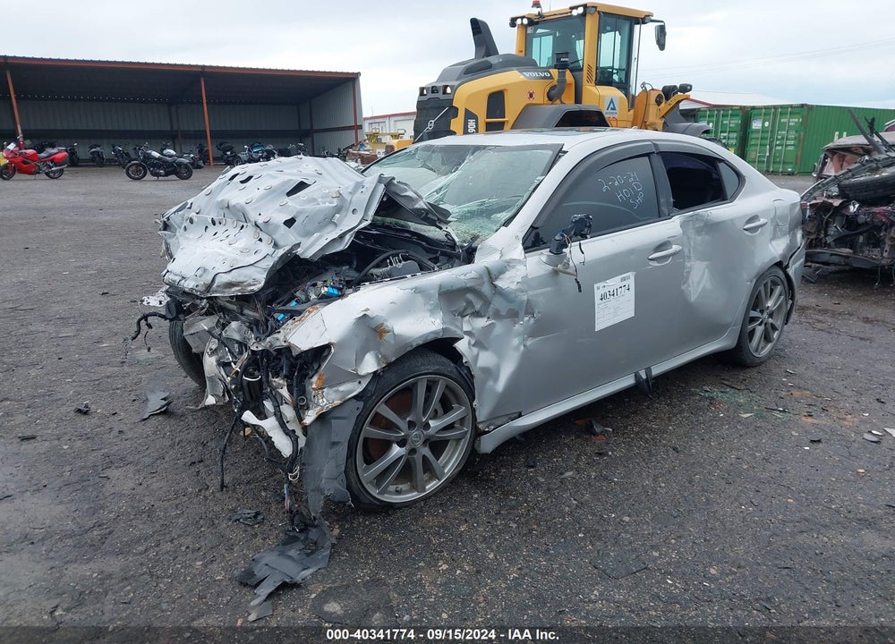 2008 LEXUS IS 250 VIN: JTHBK262582082538