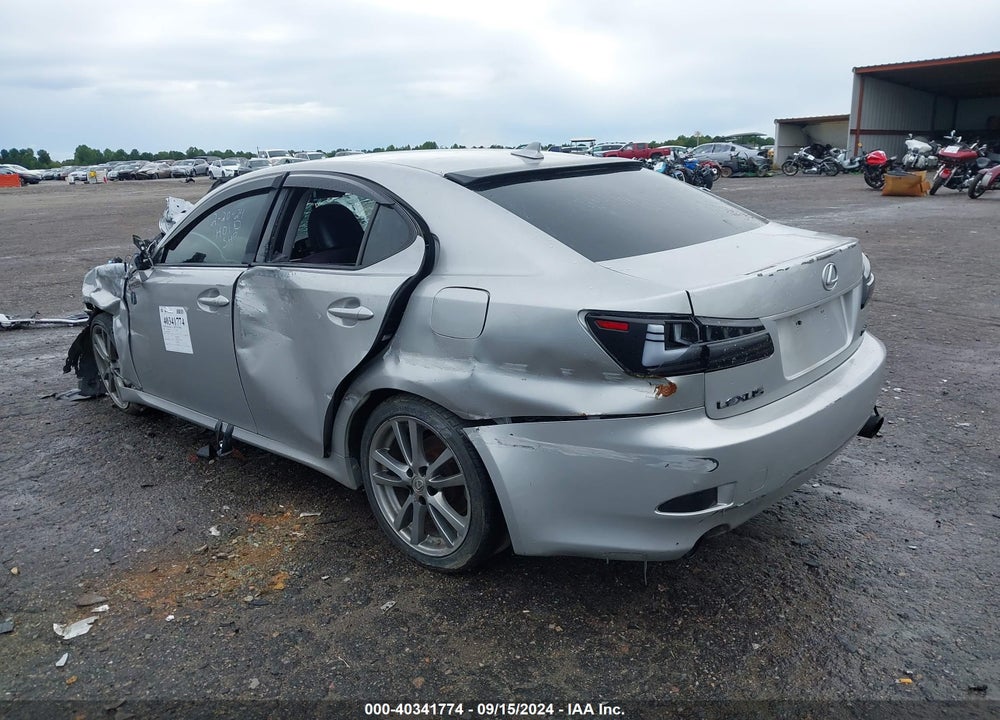 2008 LEXUS IS 250 VIN: JTHBK262582082538