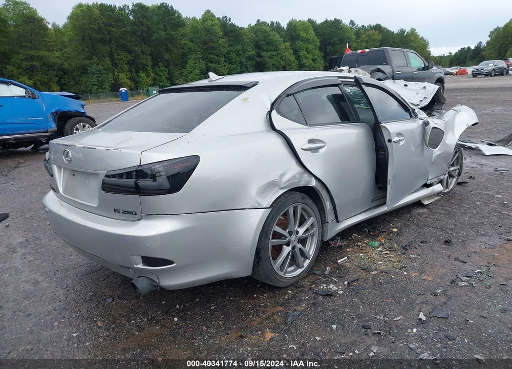 2008 LEXUS IS 250 VIN: JTHBK262582082538