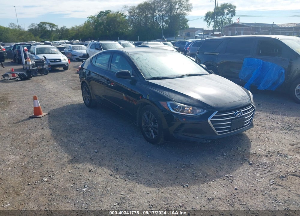 2017 HYUNDAI ELANTRA SE VIN: 5NPD84LFXHH012673