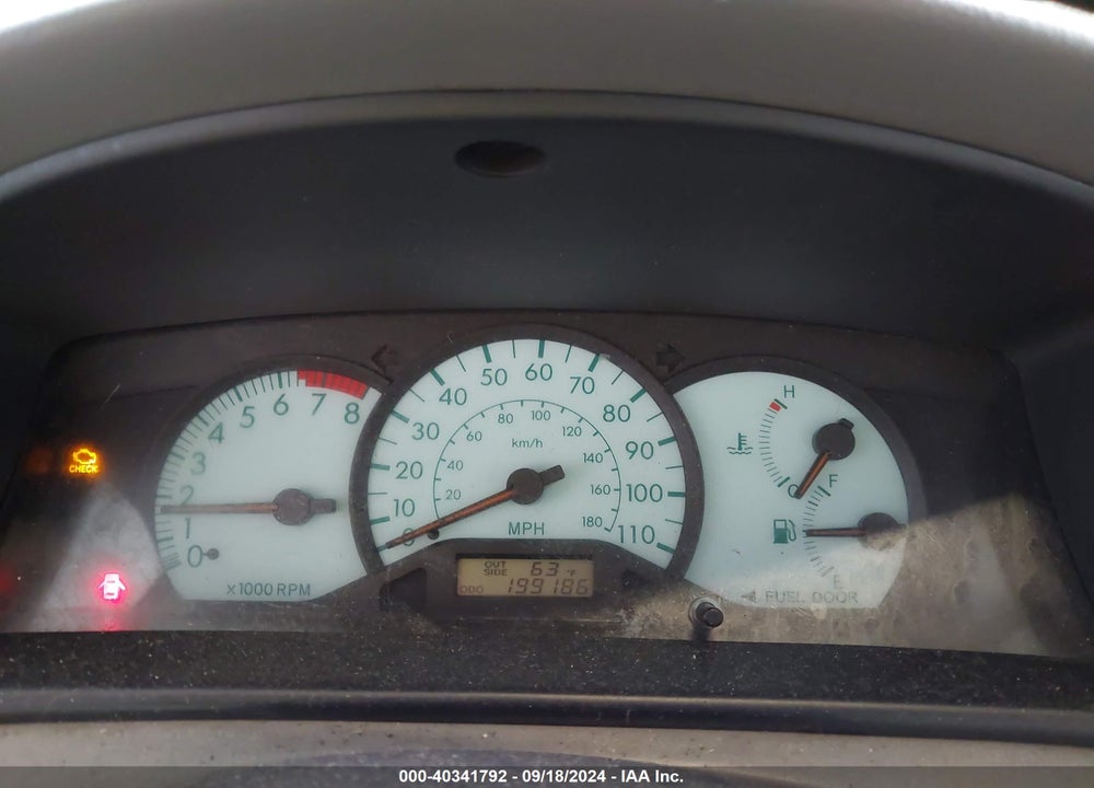 2003 TOYOTA COROLLA LE VIN: 2T1BR32E43C107832