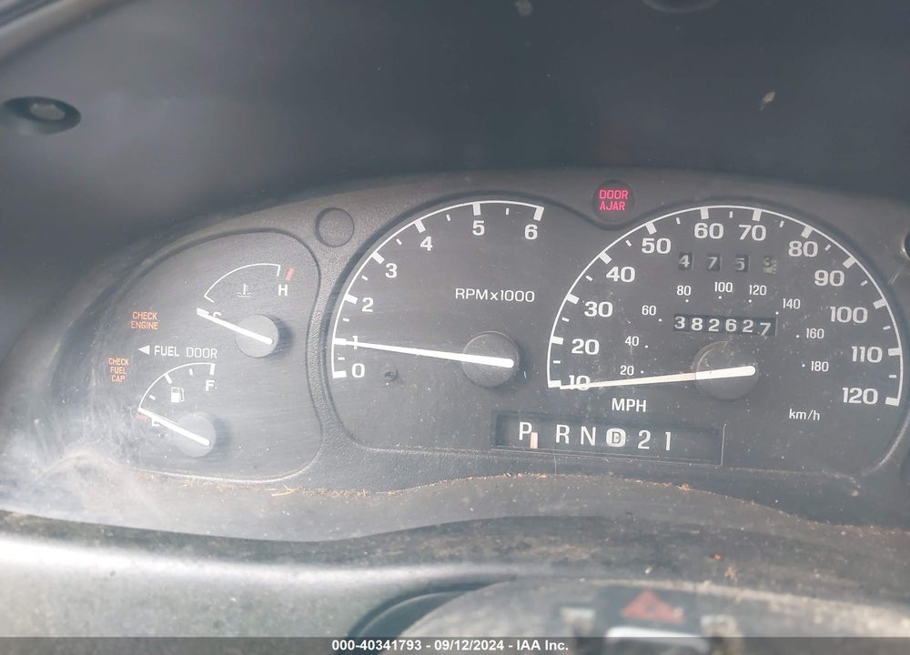 2001 FORD RANGER EDGE/XL/XLT VIN: 1FTYR14U41TA69351