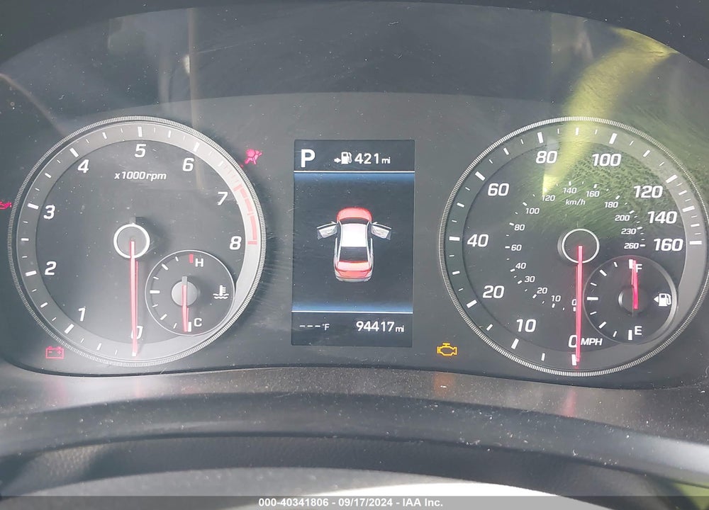 2019 HYUNDAI SONATA SPORT VIN: 5NPE34AF0KH738426