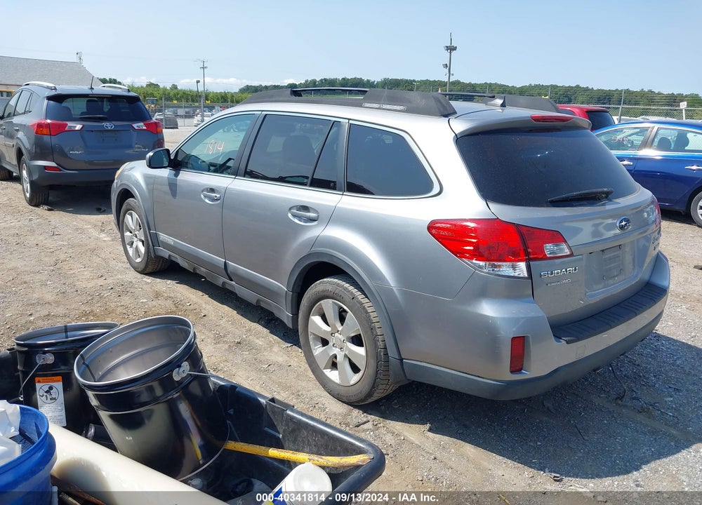 2011 SUBARU OUTBACK 3.6R LIMITED VIN: 4S4BRDKC3B2394061