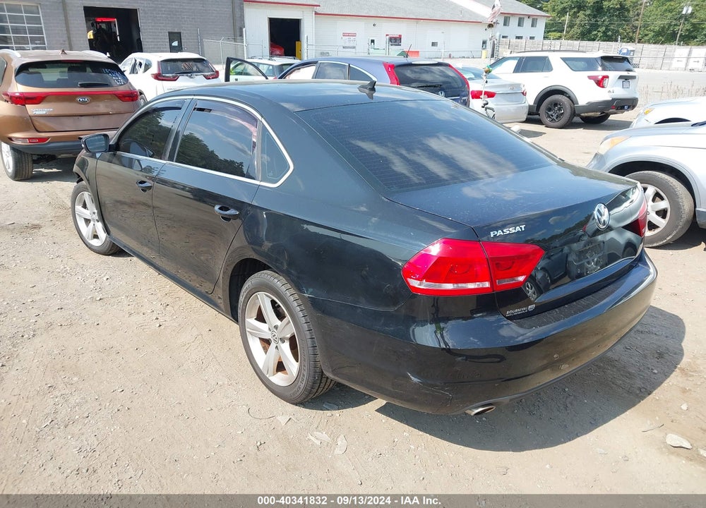 2013 VOLKSWAGEN PASSAT 2.5L SE VIN: 1VWBP7A3XDC085971