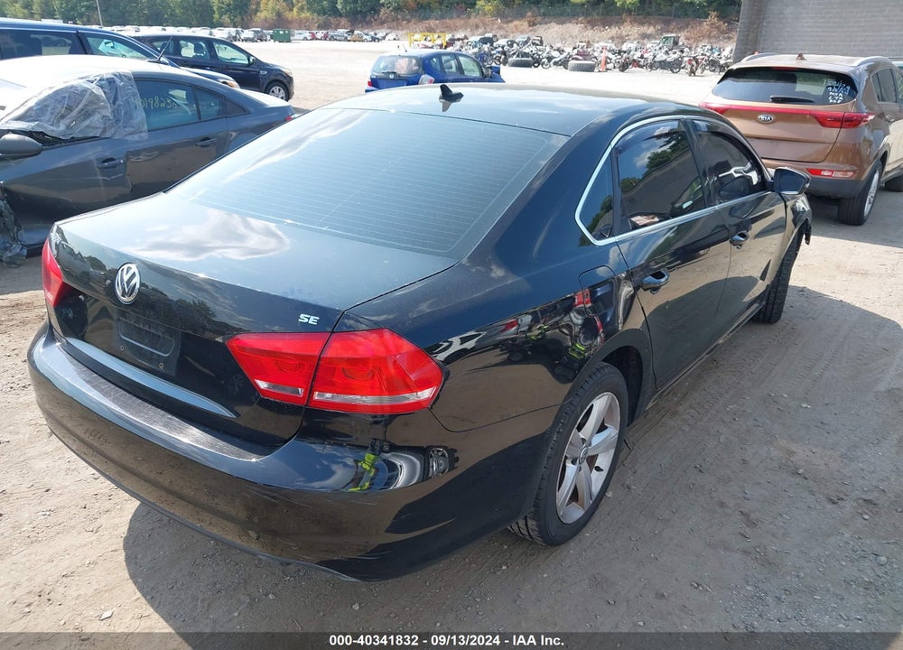 2013 VOLKSWAGEN PASSAT 2.5L SE VIN: 1VWBP7A3XDC085971