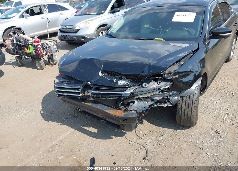 2013 VOLKSWAGEN PASSAT 2.5L SE VIN: 1VWBP7A3XDC085971