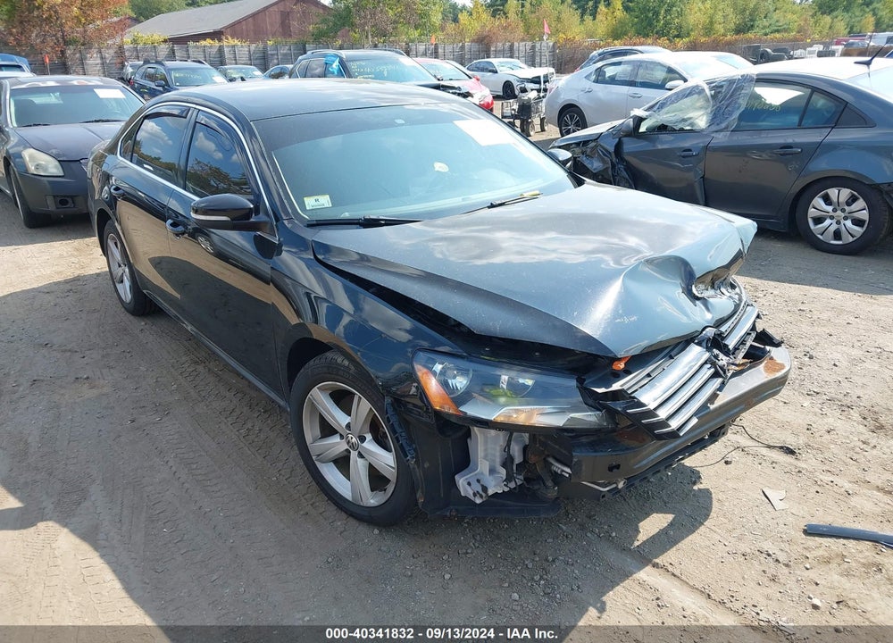 2013 VOLKSWAGEN PASSAT 2.5L SE VIN: 1VWBP7A3XDC085971