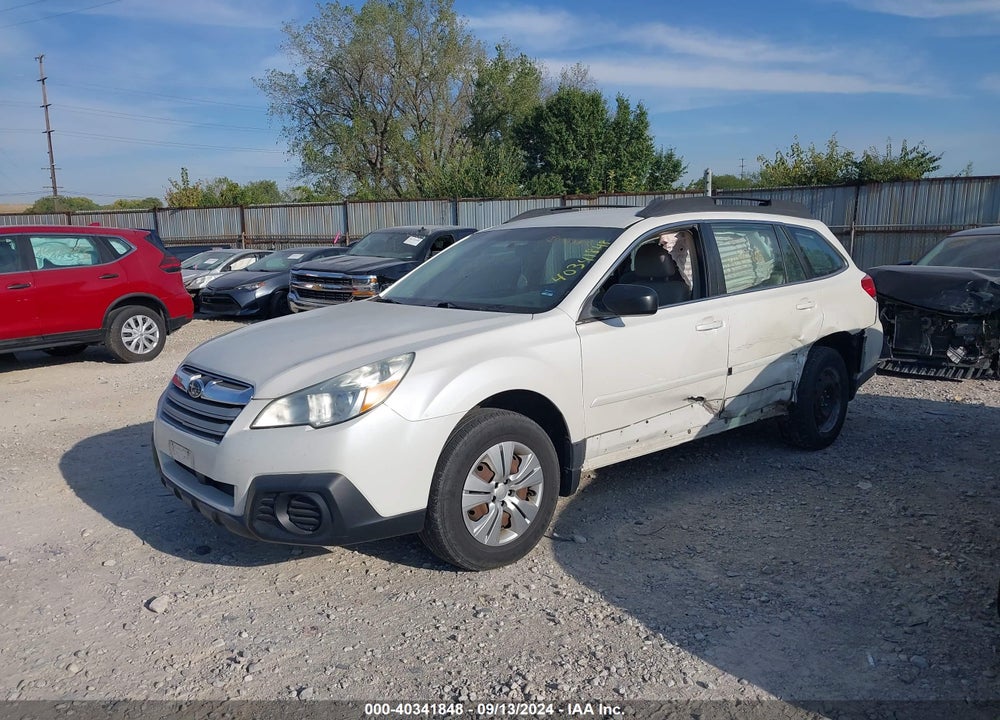 2013 SUBARU OUTBACK 2.5I VIN: 4S4BRCAC3D3256822