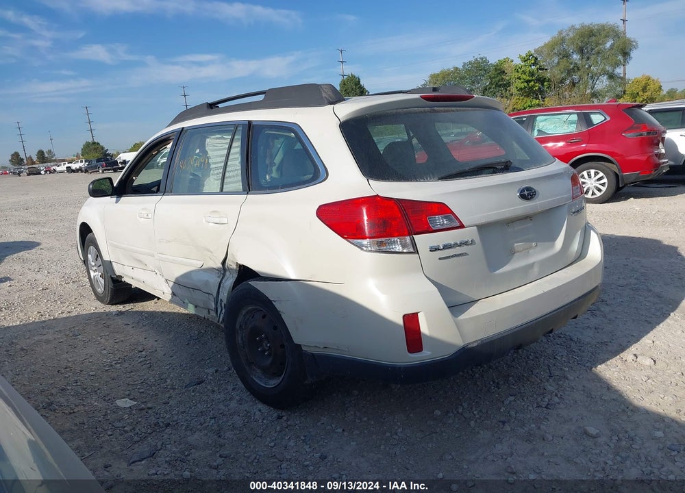 2013 SUBARU OUTBACK 2.5I VIN: 4S4BRCAC3D3256822