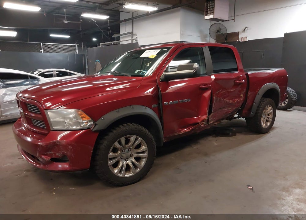 2012 RAM 1500 SPORT VIN: 1C6RD7MT0CS120924