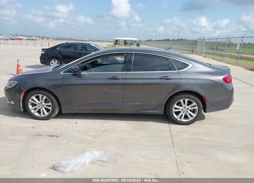 2016 CHRYSLER 200 LIMITED PLATINUM VIN: 1C3CCCAG7GN184825